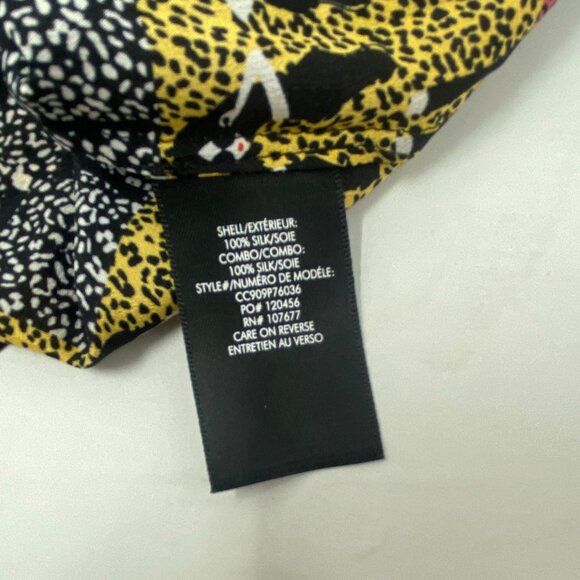 Alice + Olivia Willa Ombre Stace Face Silk Blouse Small - Picture 9 of 10